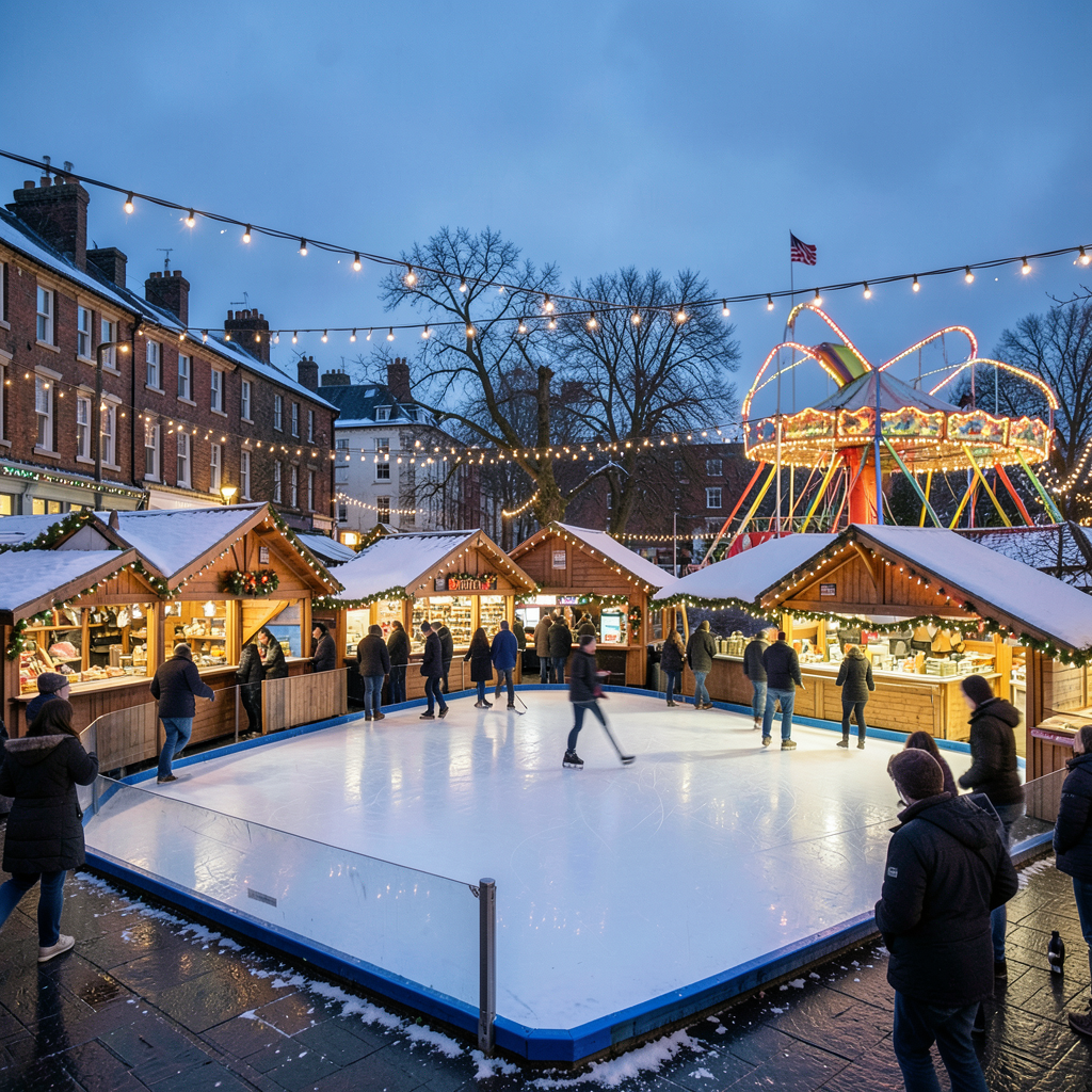 Leeds Christmas market returns with 60 traders, new ice rink and fairground rides